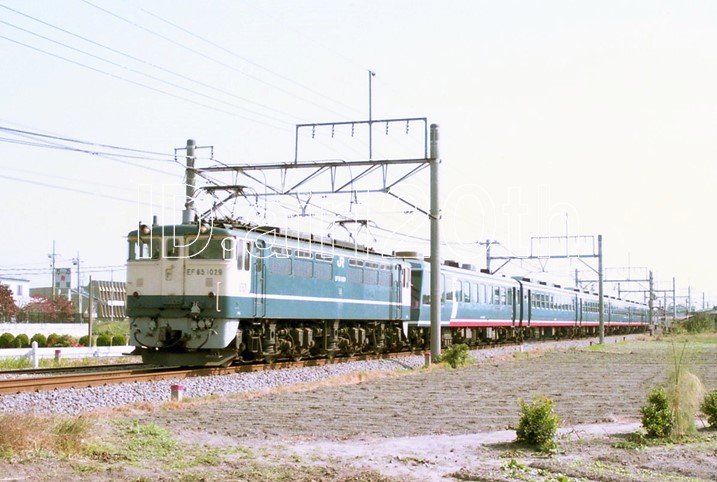 C0177-4【古い 鉄道 カラーネガ】35mm 4コマ◇EF65 EF64 ※JR 電車 汽車 蒸気機関車_画像3