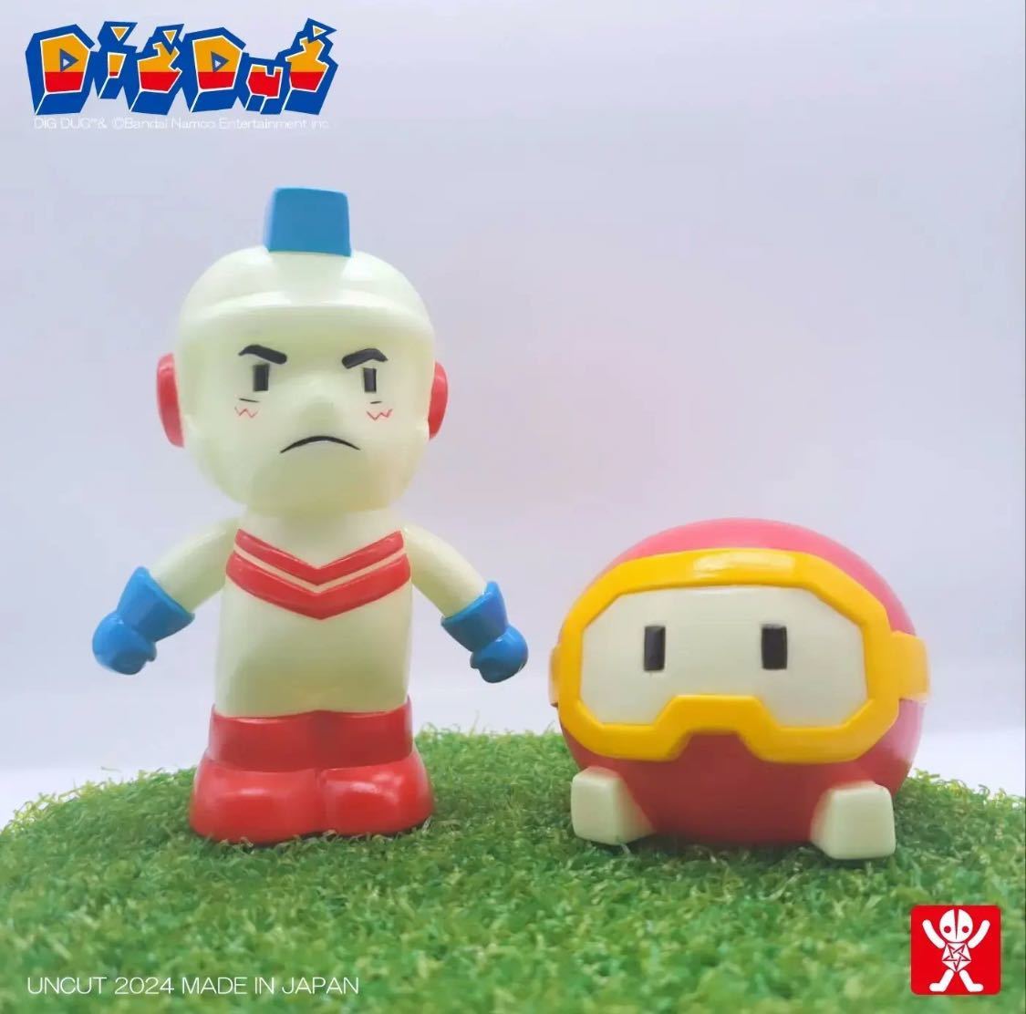 WF2023冬 UNCUT DIGDUG ディグダグ&プーカァ アーケードver. ワンフェス WF2023W ソフビ Wonder Festival_画像1