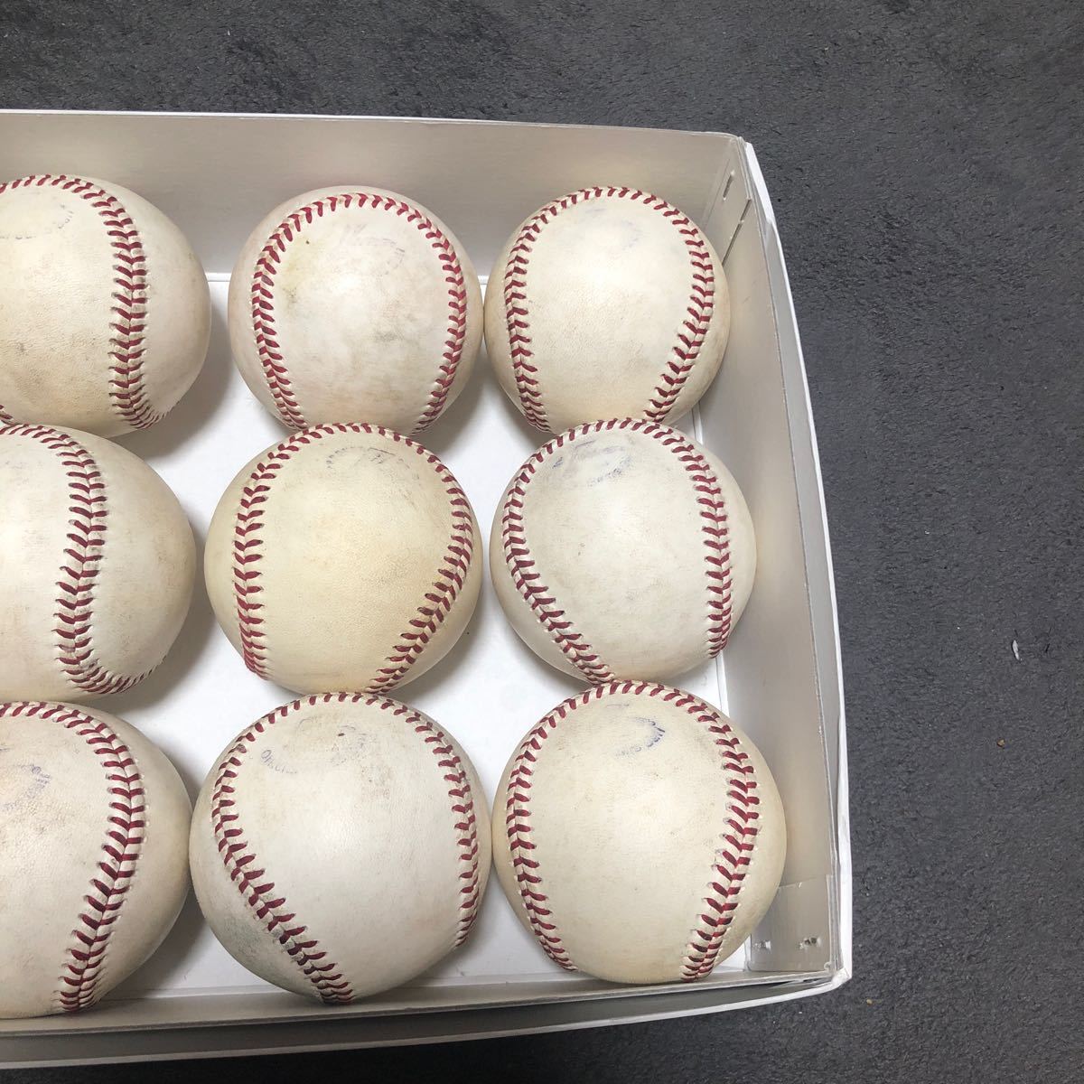 レア！ NPB 試合球 3世代前 試合使用球 非売品プロ野球 ミズノ ゼット 那須スポーツ Nippon professional baseball game used ball 公認球 の画像3