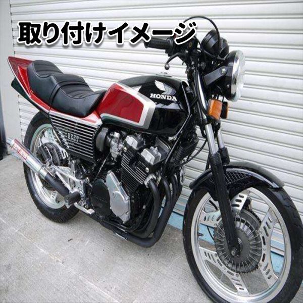 BEETタイプ メッシュ フロントフェンダー ブラック 汎用設計 XJ400D XJR400R FZ400 FZR400R RZ250R TZR250R R1-Z FZR250R_画像6