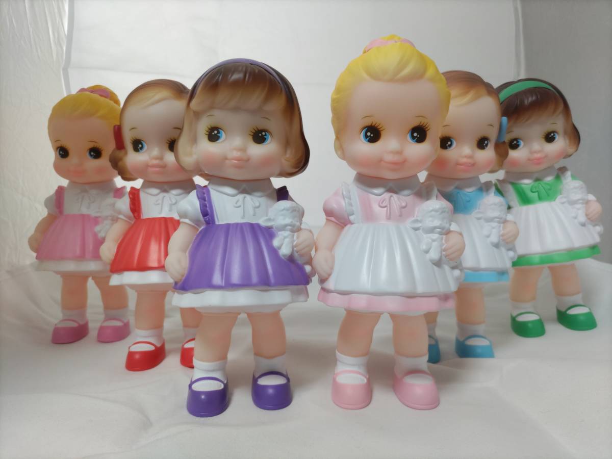 ペーパードールメイト Paper Doll Mate ソフビ・ラバードール 全 ペーパードールメイト Paper Doll Mate ソフビ・ラバードール 全