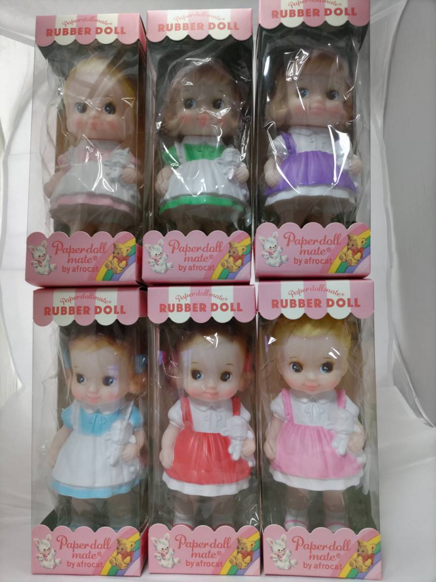 ペーパードールメイト Paper Doll Mate ソフビ・ラバードール 全 ペーパードールメイト Paper Doll Mate ソフビ・ラバードール 全