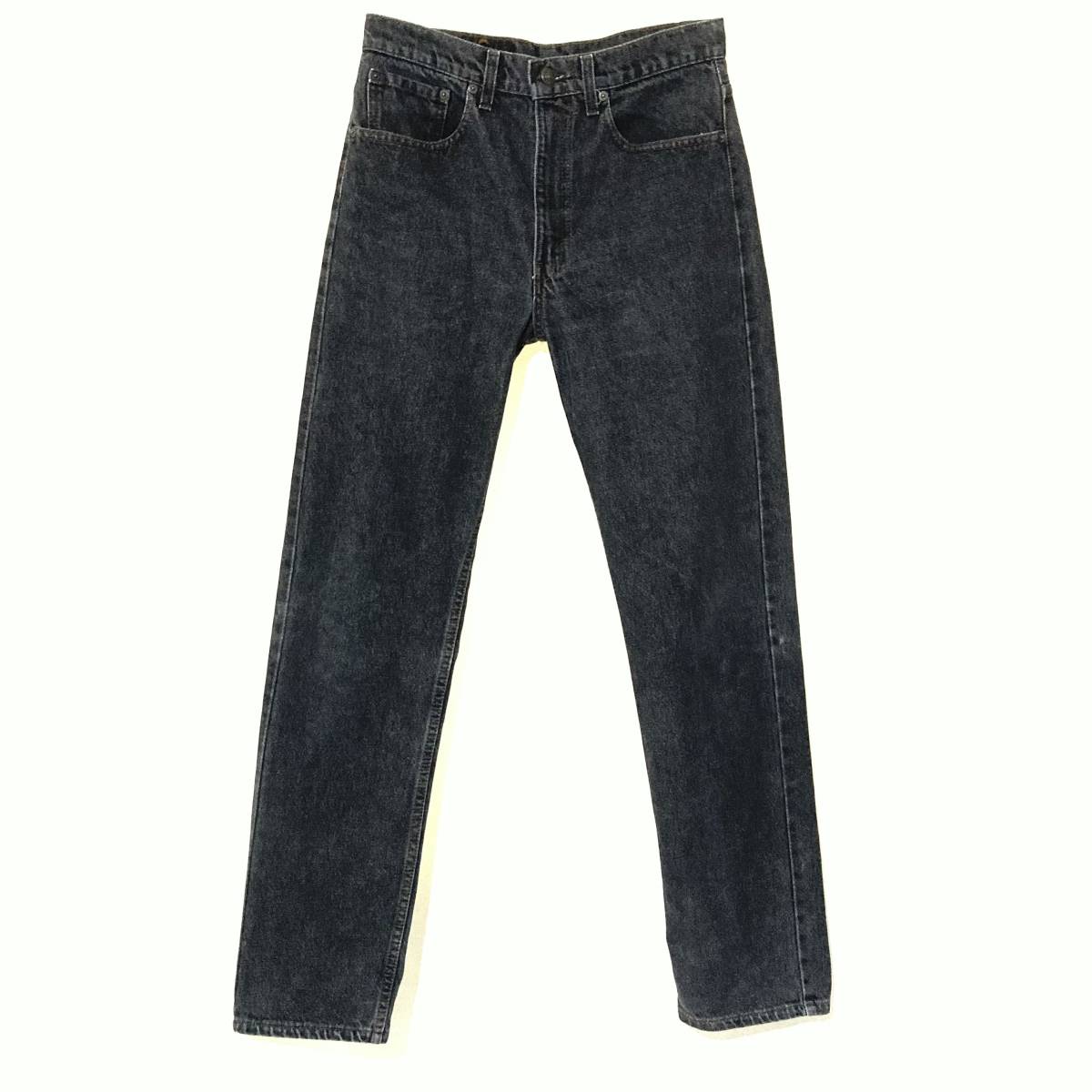 ヴィンテージ Levi's 505 ブラック 先染め リーバイス W32 USA製 アメリカ製 501 90s