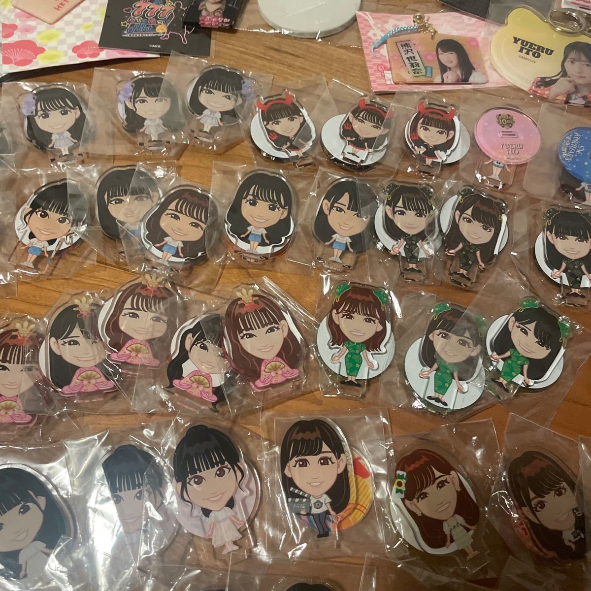 HKT48アクリルスタンド他アイドルグッズまとめてセットA_画像7