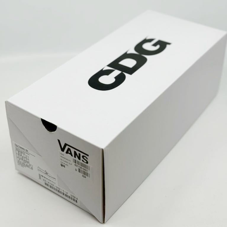 【新品】28cm CDG x vans vault スリッポン バンズ コムデギャルソン COMME des GARCONS CDG VANS SLIP ON classic slip-on スニーカー _画像3