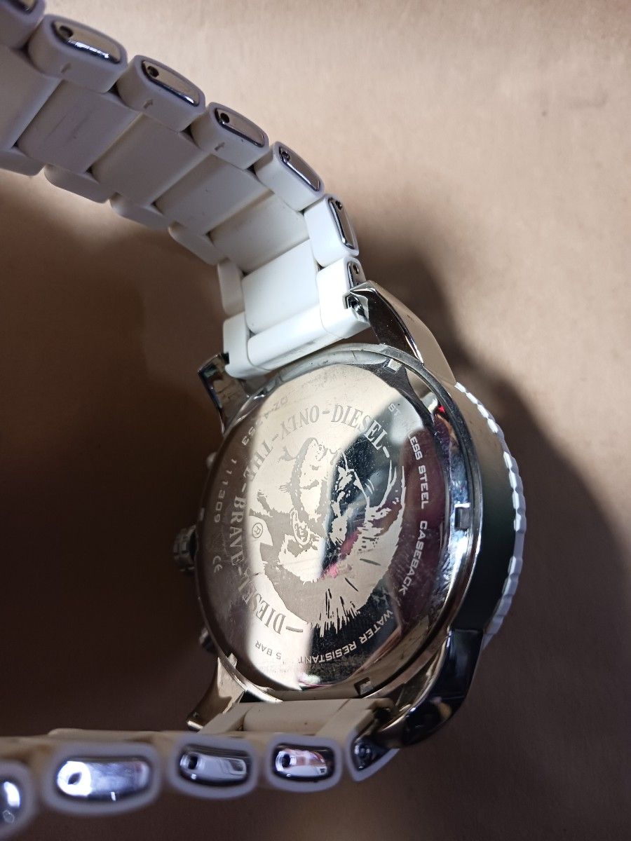 DIESEL　腕時計　美品　稼働　ディーゼル　DZ4253