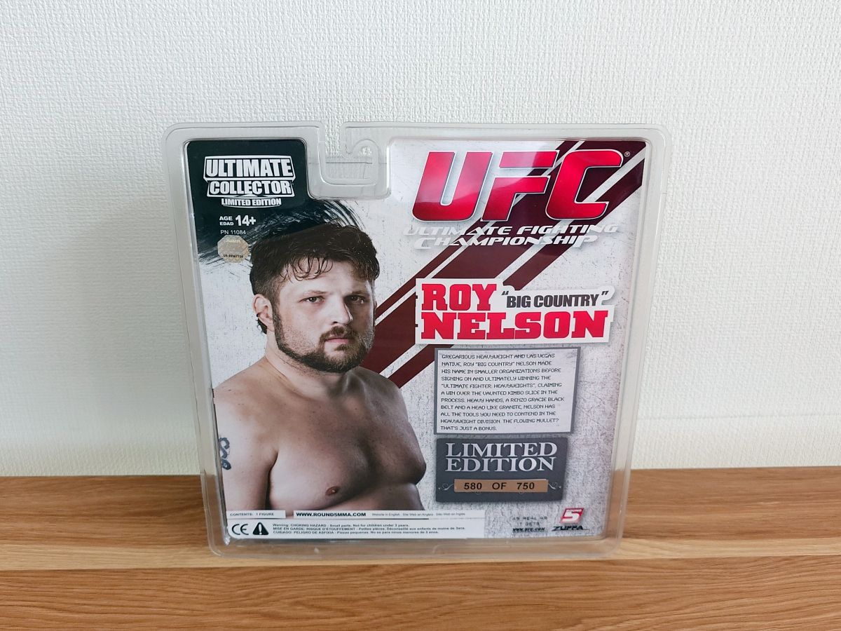 UFC アルティメット コレクター ROY NELSON ロイ・ネルソン フィギュア ROUND5の画像2