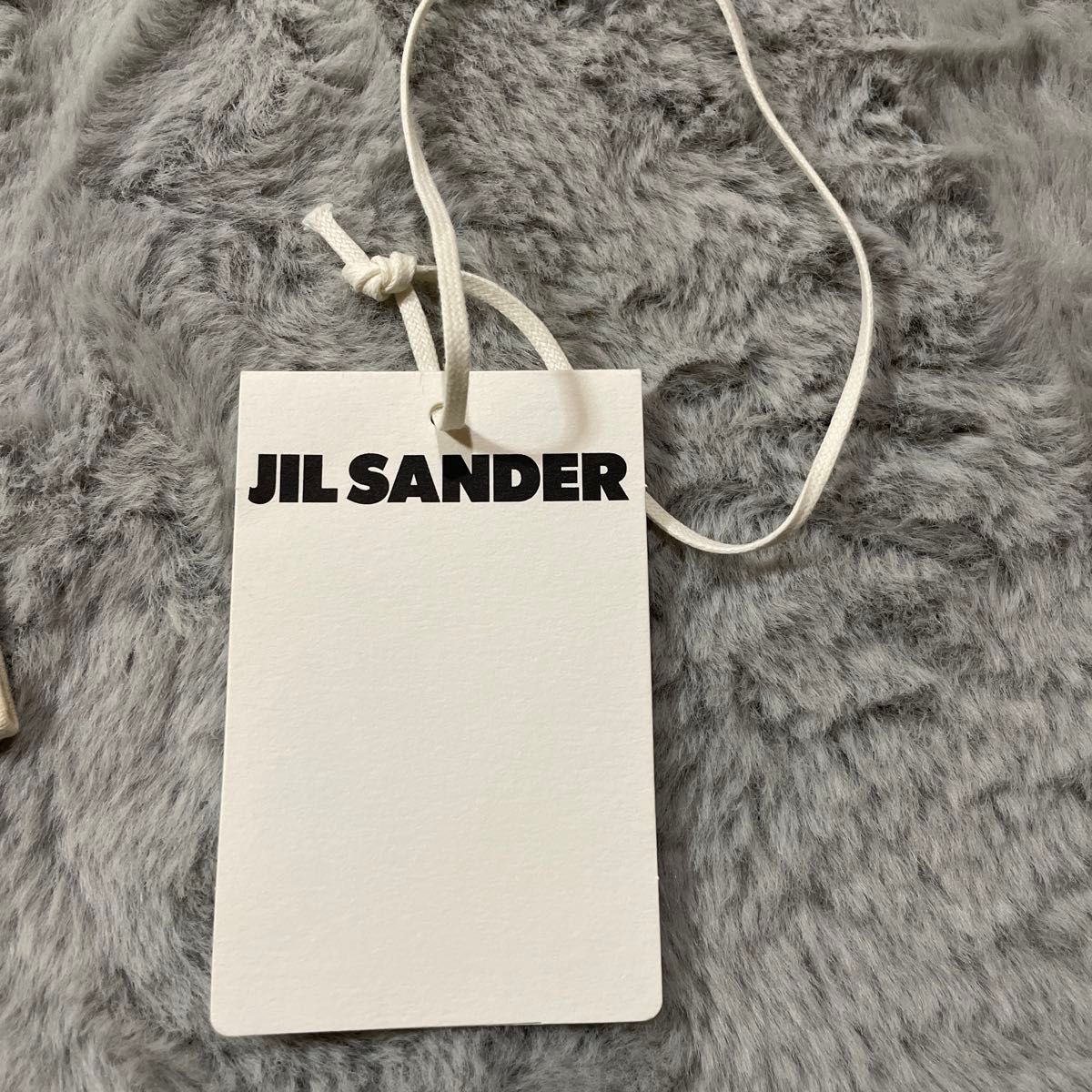 希少価値】 JIL SANDER フリンジパッチプリントスウェット21AW 希少価値】 JIL SANDER フリンジパッチプリントスウェット21AW