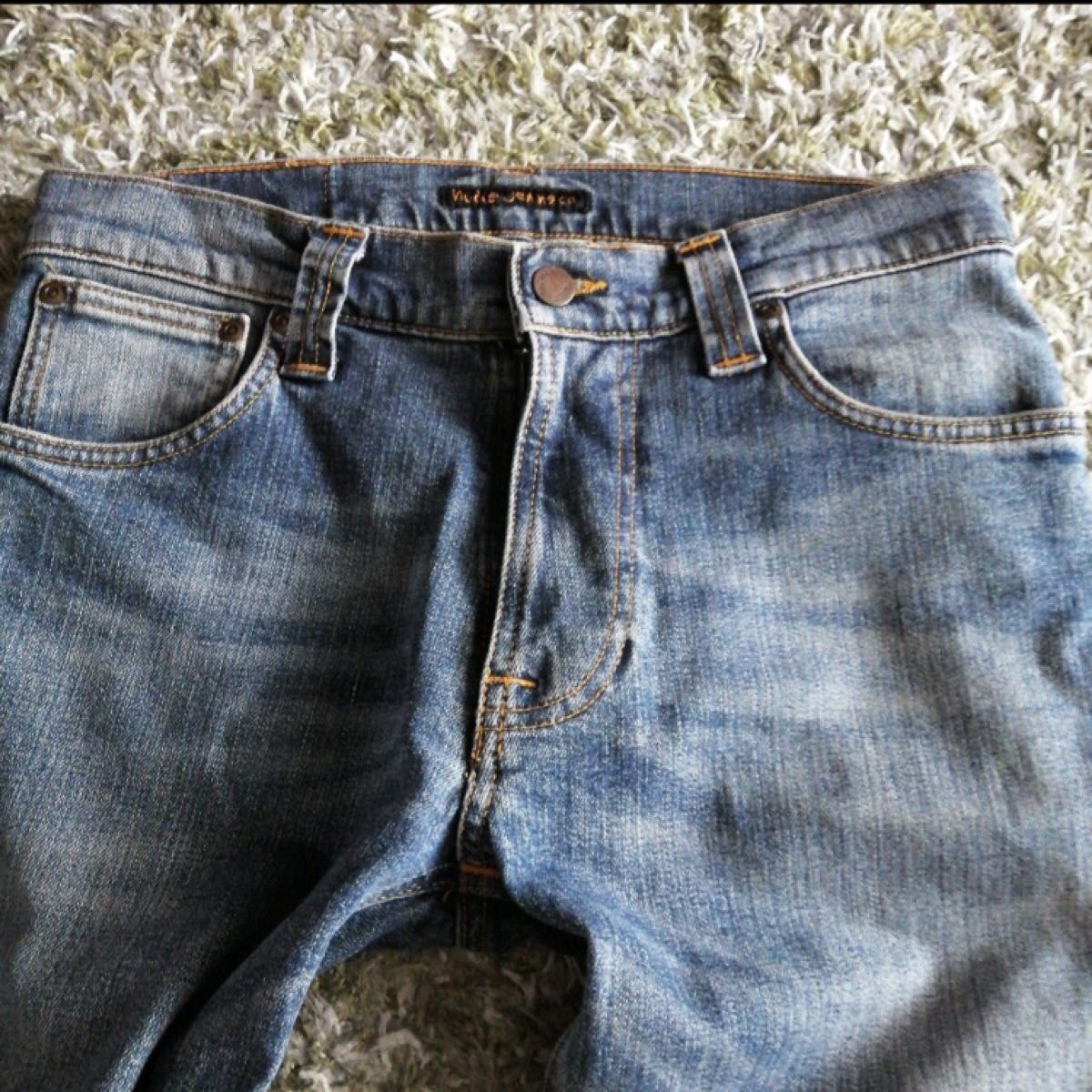 ※最終値下げ　Nudie Jeans  ヌーディージーンズ　W30×L32  デニム デニムパンツ ストレート