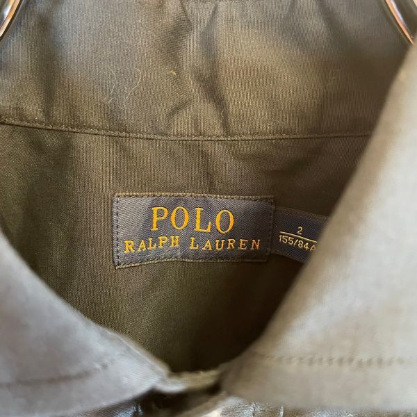[KWT4849] POLO RALPH LAUREN 長袖シャツ レディース ブラック ２ ポス_画像5