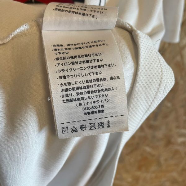 [KWT4865] エアジョーダン 半袖Tシャツ メンズ ホワイト L ポス_画像9