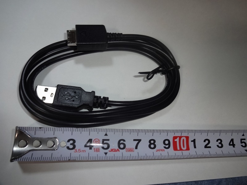 送料込み610円からソニー ウオークマン 社外 ノーブランド USBケーブル 充電/通信 1.2m程度の画像5