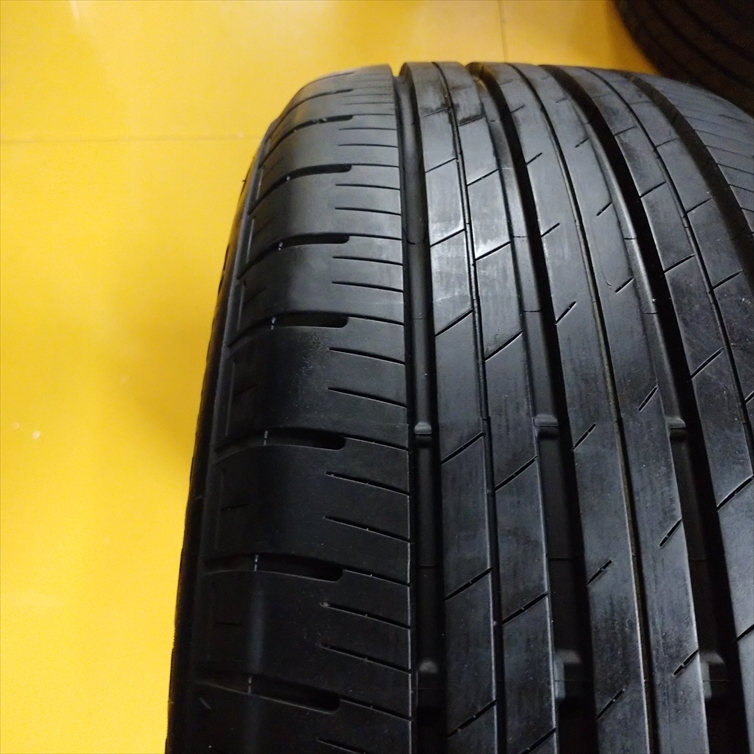 N-1221【中古タイヤ】225/55R18 ブリヂストン ALENA H/L33 9分山×1本 デリカなどに【福岡 店頭交換もOK】_画像3