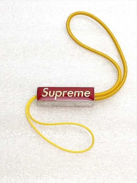 Supreme シュプリーム 09FW Cell Phone Strap Red & Black フォン・ストラップ レッド&ブラック 2個セット 新品未使用 ボックスロゴ レア! _画像4