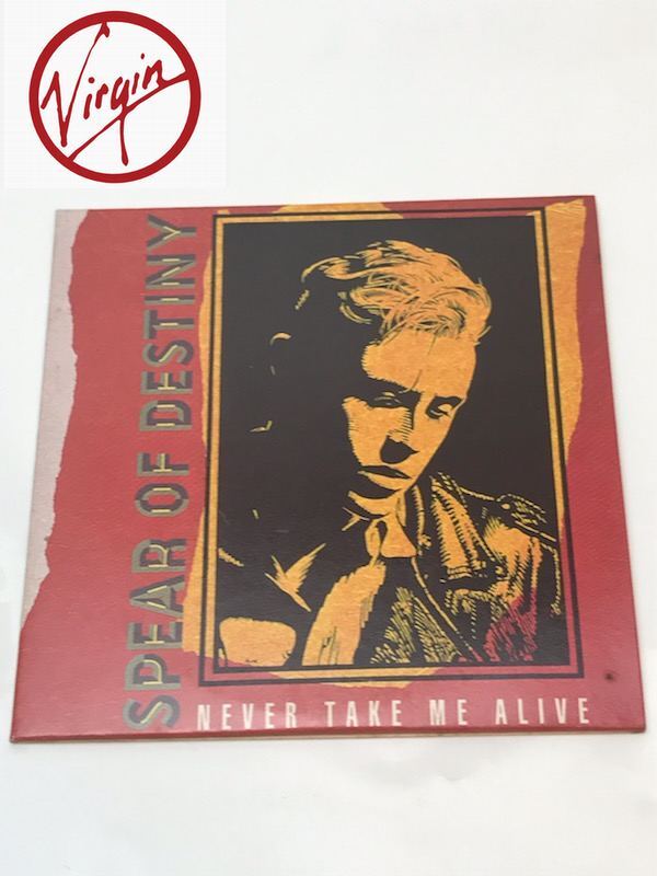 超激レア！Spear Of Destiny スピアオブディスティニー Never Take Me Alive 1988年リリース 3インチ 3曲入り CD シングル_画像1