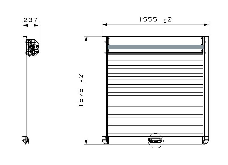 【WINBO正規品】 トヨタ ハイラックス GUN125 前期 後期 荷台用ベースキャリア シャッター式 トノカバー 荷台ガード キー ベッドカバー_画像9