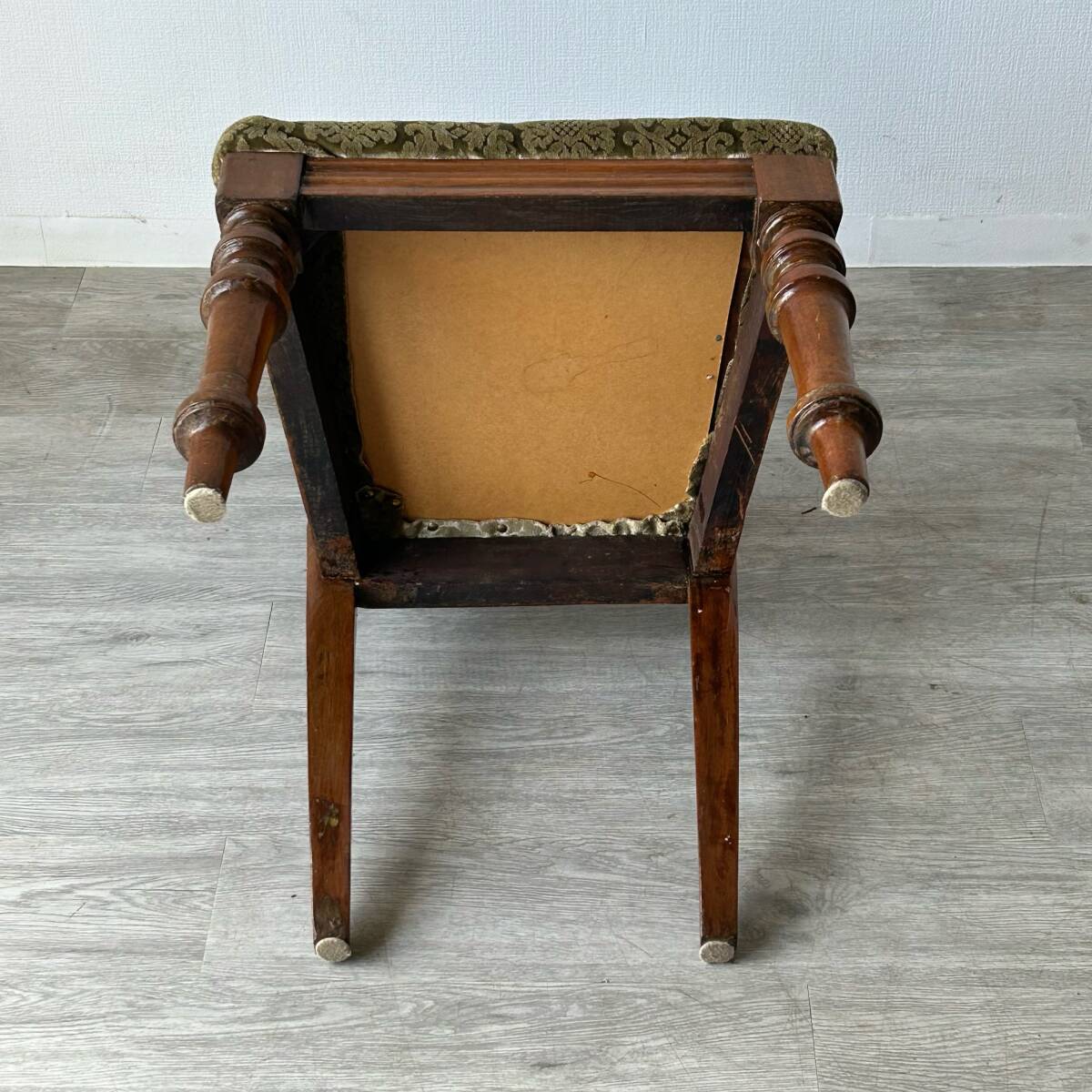 アンティーク 家具 バルーンバックチェア 1900年頃 マホガニー材 イギリス 英国 家具 椅子 ビンテージ ダイニングチェア 店舗什器 082A_画像6