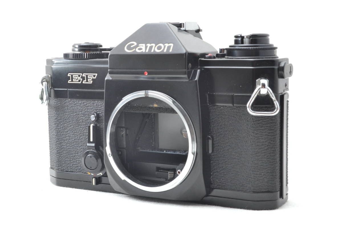 外観美品 ジャンク キャノン Canon EF 一眼レフ MF フィルムカメラ ボディ #5455