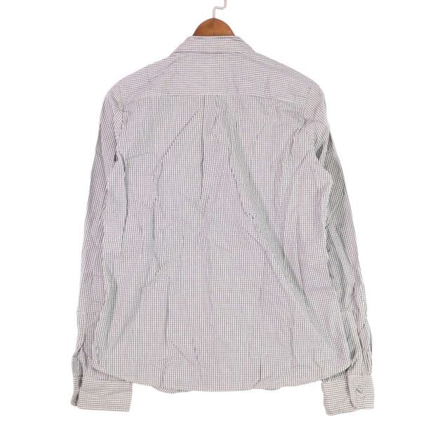 米国製★ Steven Alan スティーブンアラン 通年 長袖 チェック シャツ ブラウス Sz.M　レディース　E4T00224_2#C_画像4