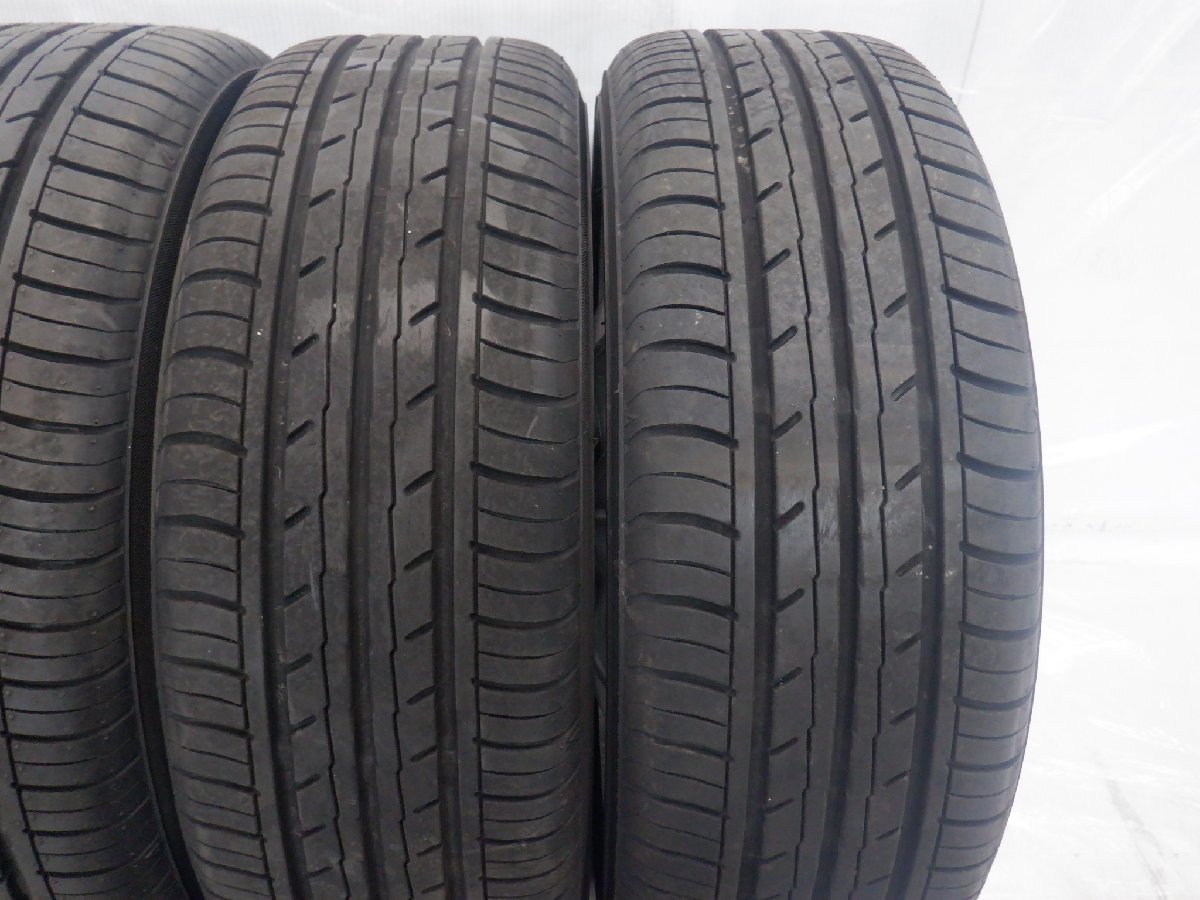 ☆22年製 バリ山☆ 4H 100 5J +45 14インチ 社外品 weds ウェッズ アルミホイール タイヤ 165/55R14 YOKOHAMA 4本_画像9