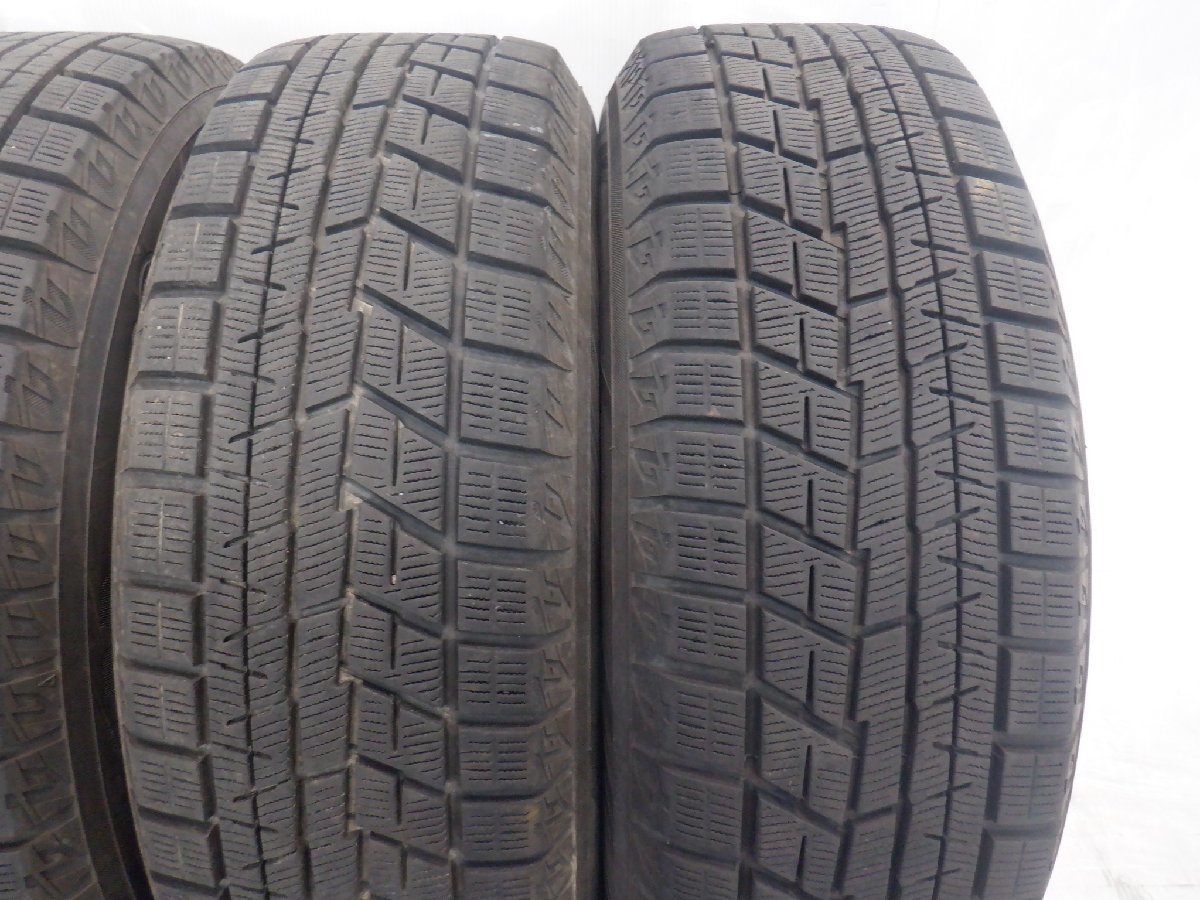 ☆21年製 バリ山☆ 5H 114.3 6J +53 15インチ 社外品 GRASS アルミホイール 冬用 スタッドレス タイヤ 195/65R15 YOKOHAMA 4本_画像8