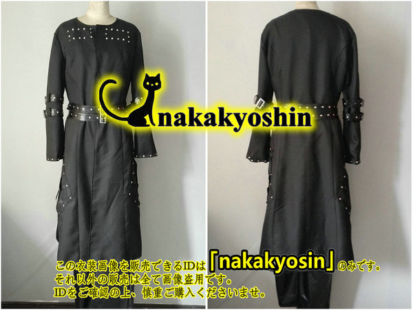 nakakyoshin●X Japan hide モンクワンピース黒 色、生地変更可●コスプレ衣装