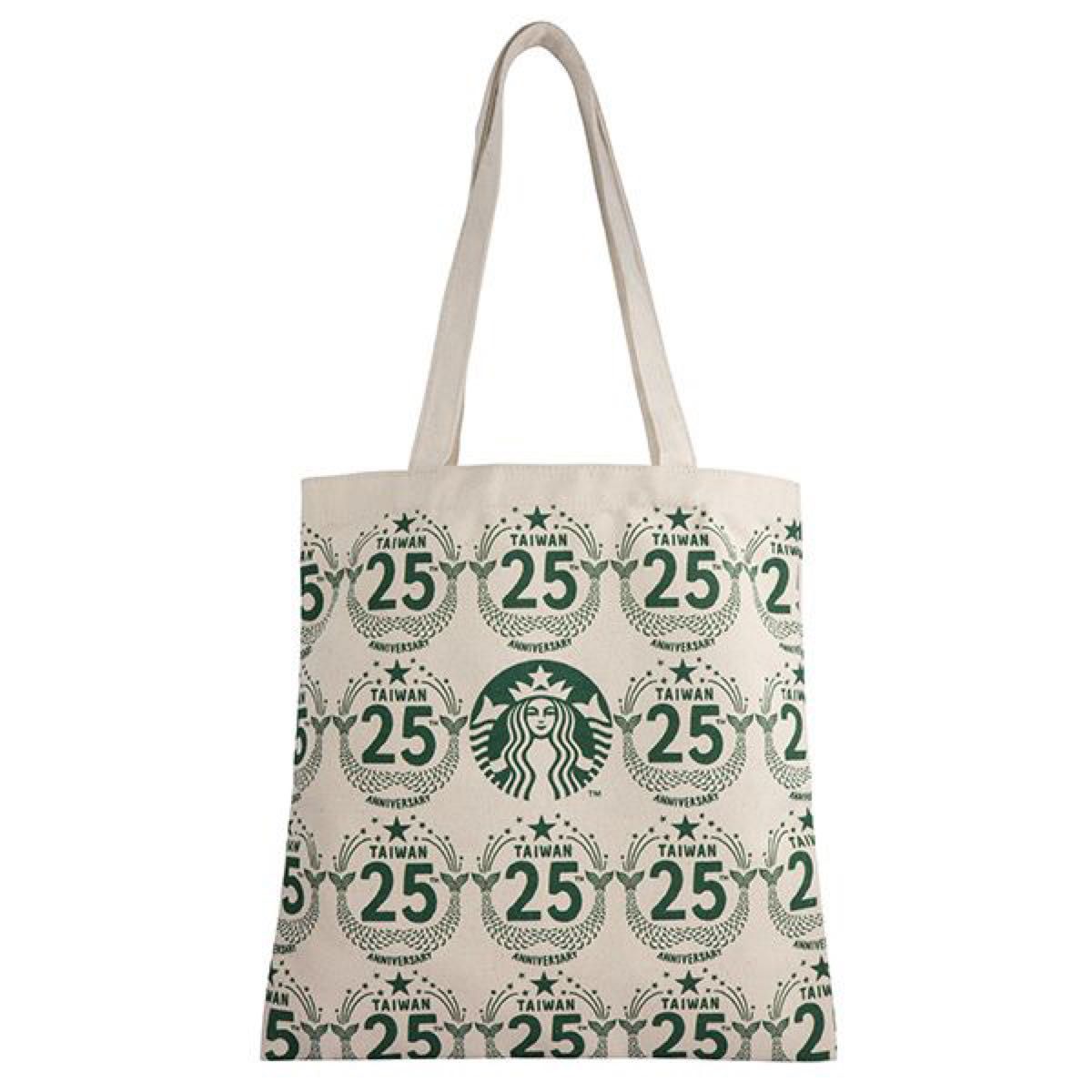 台湾　スターバックス 25周年記念トートバッグ Starbucks