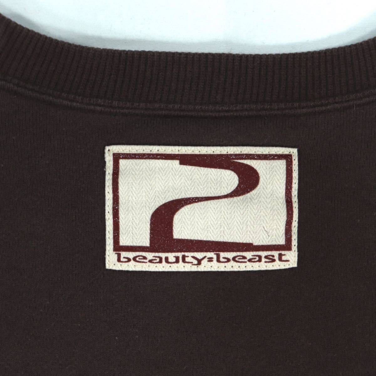 beauty beast 1990s スカルプリント バックロゴ スウェットトップス 2 ビューティービースト beauty:beast 2312061_画像9