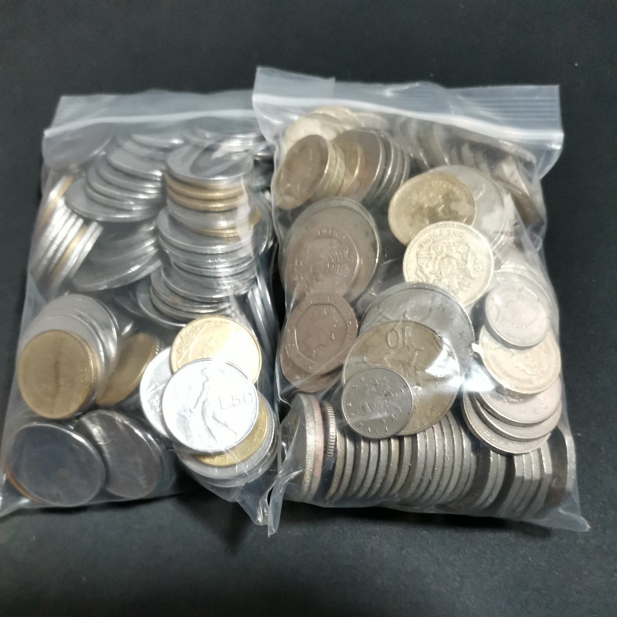 外貨 まとめ 9.2kg 外国コイン 古銭 _画像5