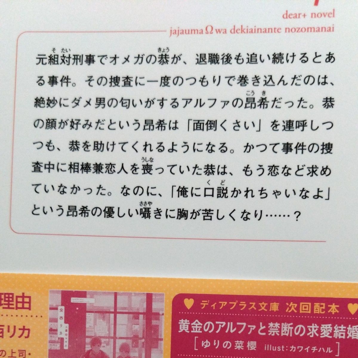 BL文庫★じゃじゃ馬オメガは溺愛なんて望まない・ウチのΩは口と性格と寝相が悪い★特典付き