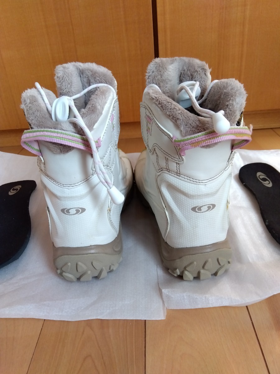 サロモンSALOMON B52 GTX GORE-TEX WOMEN'S２３、５㌢ホワイト　スノースクート、スノーモト、ウインタースポーツなどに　送料無料です！_画像2