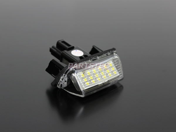 ZWR80G ZRR80G エスクァイア LED ナンバー灯 80系 NOAH/VOXY ハイブリッド 含む 高輝度 smd36連 ホワイト 純正ユニット 交換 2個/77-14 B-5_画像2