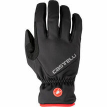 【新品 +6～+14℃即決即日発送】Castelli カステリ / グローブ / Entrata Thermal Glove / Black / Mサイズ_画像1