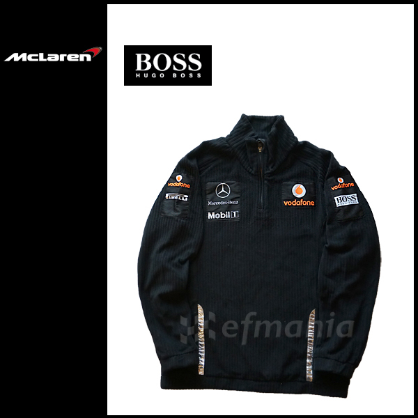 【非売品】 マクラーレン・メルセデス F1 支給品プルオーバー HUGO BOSS XL★日本GP 2011 ルイス・ハミルトン バトン