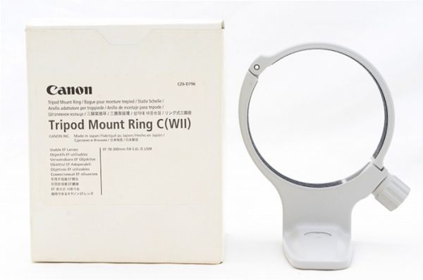 ☆新品☆ キャノン 三脚座 Canon Tripod Mount Ring C (WⅡ） EF 70-300mm F4-5.6 L IS USM用 ♯24021204A