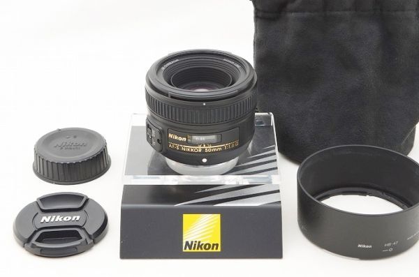 ☆極上美品☆ Nikon ニコン AF-S NIKKOR 50mm F1.8 G ♯24022201