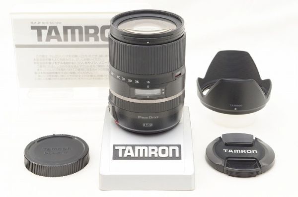 ☆極上美品☆ TAMRON タムロン 16-300mm F3.5-6.3 Di Ⅱ VC PZD MACRO B016 Canon用 ♯24022407