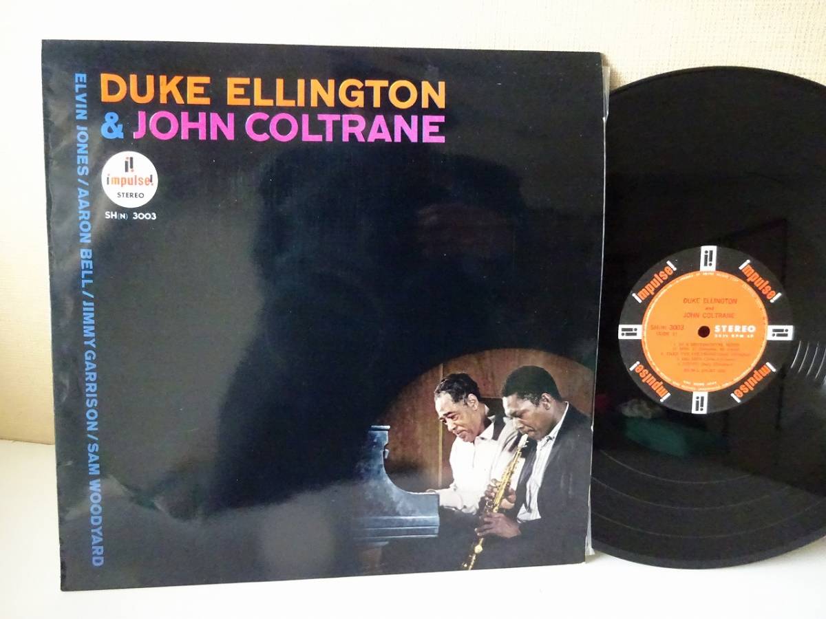 used★ペラジャケ★国内盤★LP /デューク・エリントンとジョン・コルトレーン DUKE ELLINGTON / JOHN COLTRANE /IMPULSE【KING/SH(N)3003】_画像1