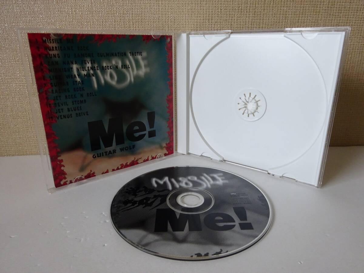 used★国内盤★CD / ギターウルフ GUITAR WOLF ミサイル・ミー MISSILE ME / ♪カンフーラモーン頂上作戦♪リンクレイマン♪【CH-35】_画像3