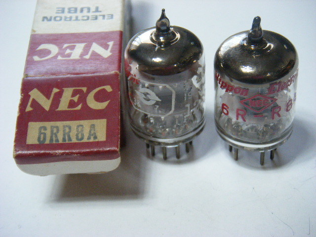 NEC 日本電気 真空管 ６RR８A ６RR8C 2本セット （未使用品）の画像1