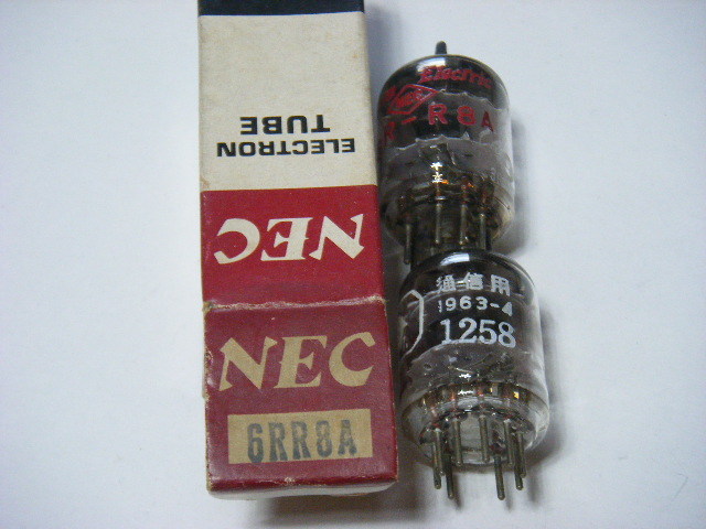NEC 日本電気 真空管 ６RR８A ６RR8C 2本セット （未使用品）の画像4