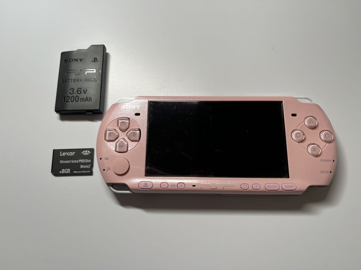 PSP 3000bro Sam розовый 