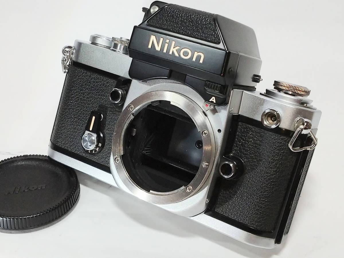 【極上美品・光学極上／動作確認済】 ニコン Nikon F2 フォトミックA(DP-11)シルバー S/N 804万番台 歴史的名機F2の極上の逸品です！#2316_画像2