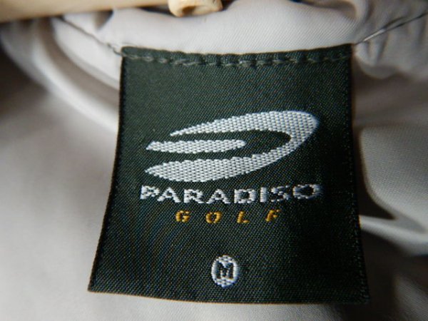 n8717　PARADISO　パラディーゾ　ゴルフ　2WAY　ウィンドブレーカー　ブルゾン　人気　中綿　ライナー脱着可能　袖取り外し可能_画像5