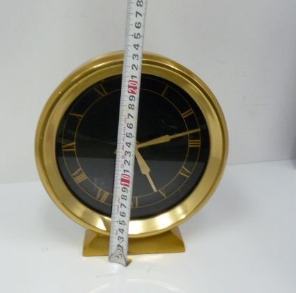 KARE 置き時計 真鍮 ゴールド アンティーク ビンテージの画像4