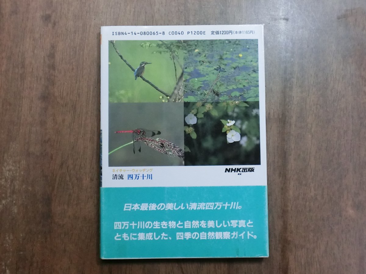 ◎清流 四万十川　ネイチャー・ウォッチング　澤田佳長　NHK出版　1992年初版_画像3