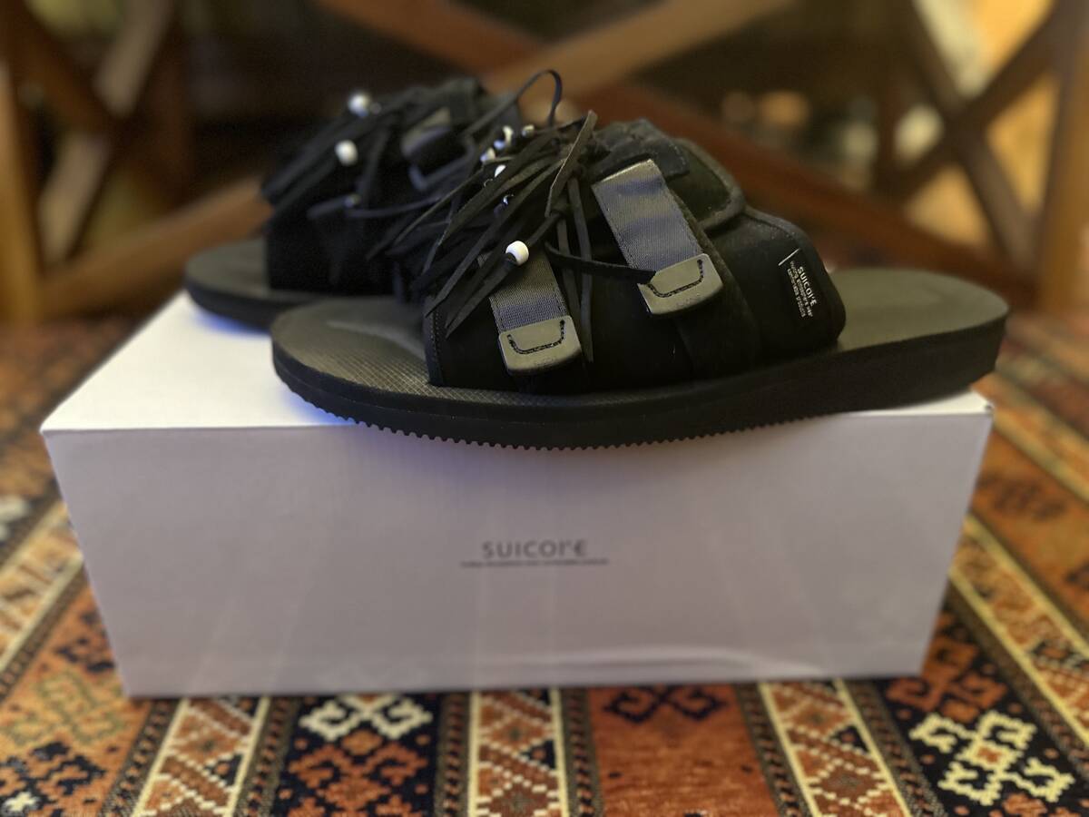 SUICOKE / HOTO-Scab / サンダル / US13 / Black / スイコック_画像3