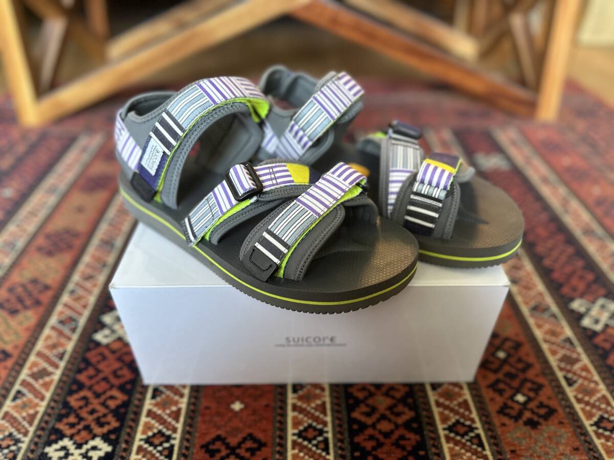 SUICOKE / KISEE-VEU2 / サンダル / US12 / Grey x Multi / Vibram / スイコック / ビブラム_画像2