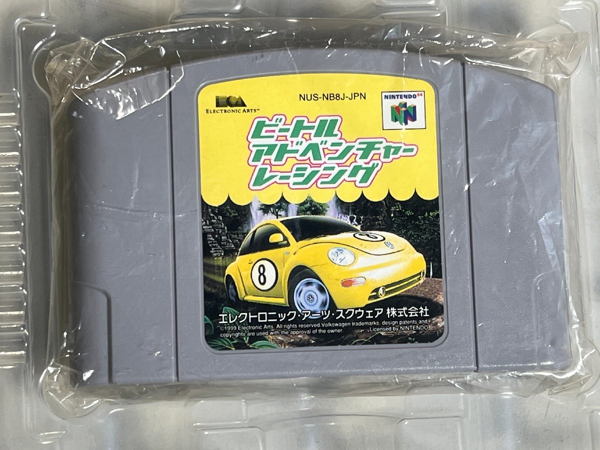 ★NINTENDO 64★ビートルアドベンチャーレーシング ニンテンドウ カセット 取扱説明書 箱付 #01Z1170b04_画像4