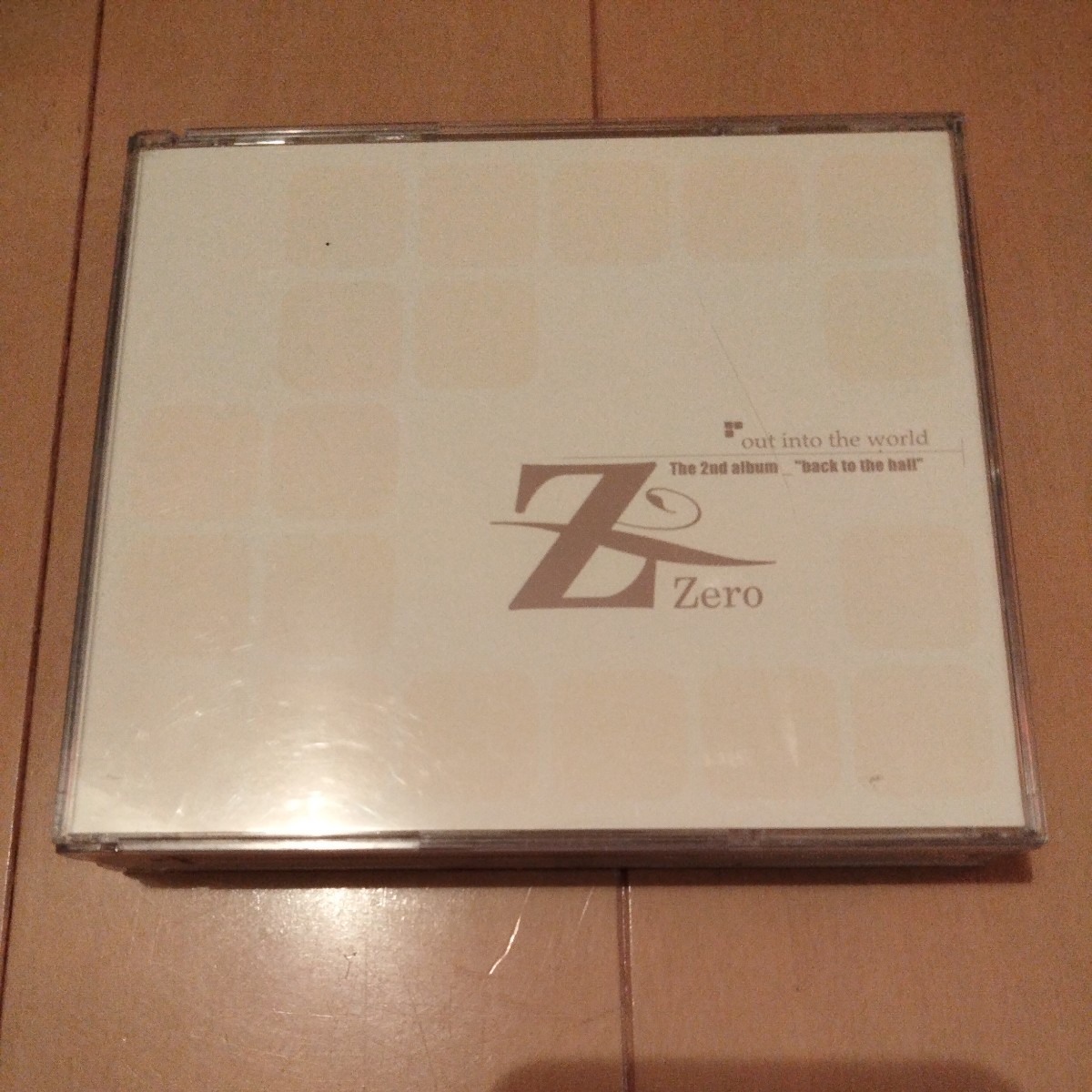 ZERO　out into the world　The 2nd album back to the hall_画像1